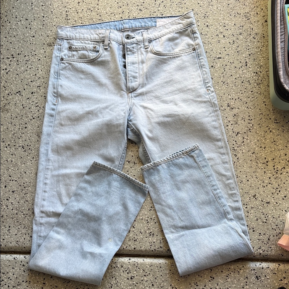 Men's rag and bone Light Gray Jeans 31